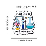 Lab Tech Medical Brooch Enamel Pin