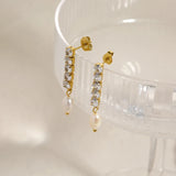 18K Gold Plated Regina Earrings