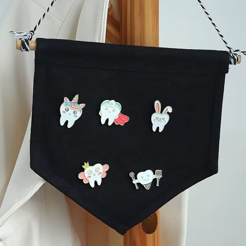 ToothiCorn Dental Brooch Enamel Pin