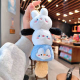 Stacked Smiles Plush Bag Charm