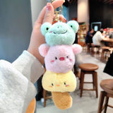 Stacked Smiles Plush Bag Charm