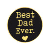 Best Dad Ever Brooch Enamel Pin