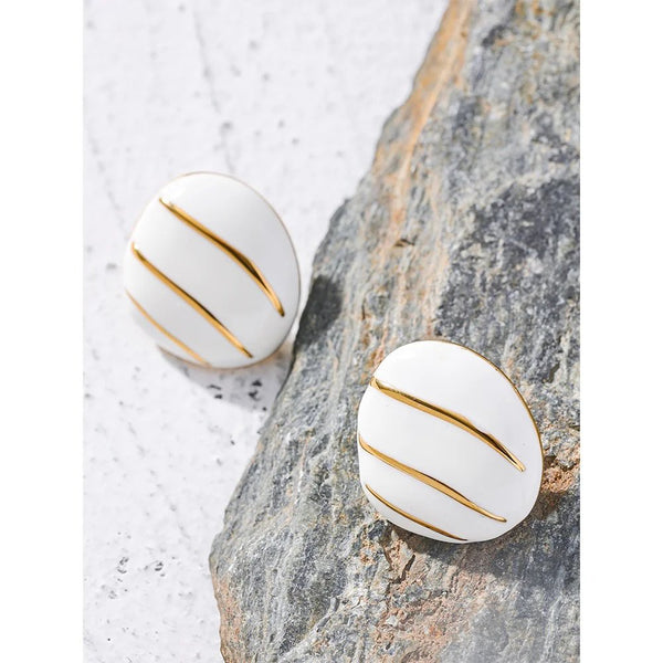 18K Gold Plated Bridget Studs