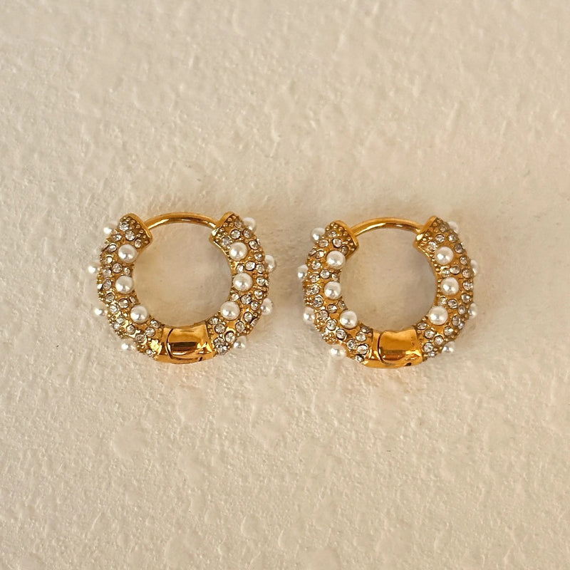 18K Gold Plated Pixie Hoops