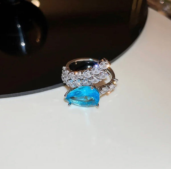 Aquamarine Rings