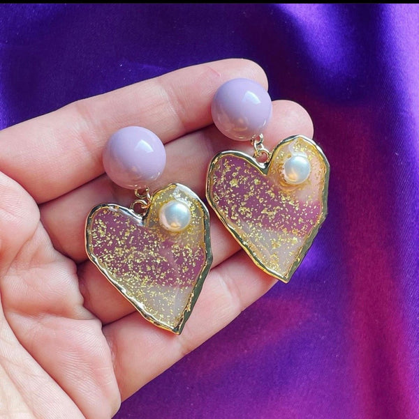 Lavender Hearts