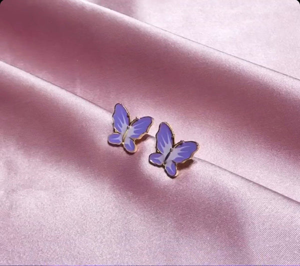 Small Butterfly Studs