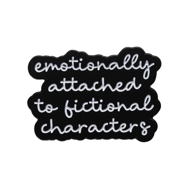 Fiction Lovers Brooch Enamel Pin