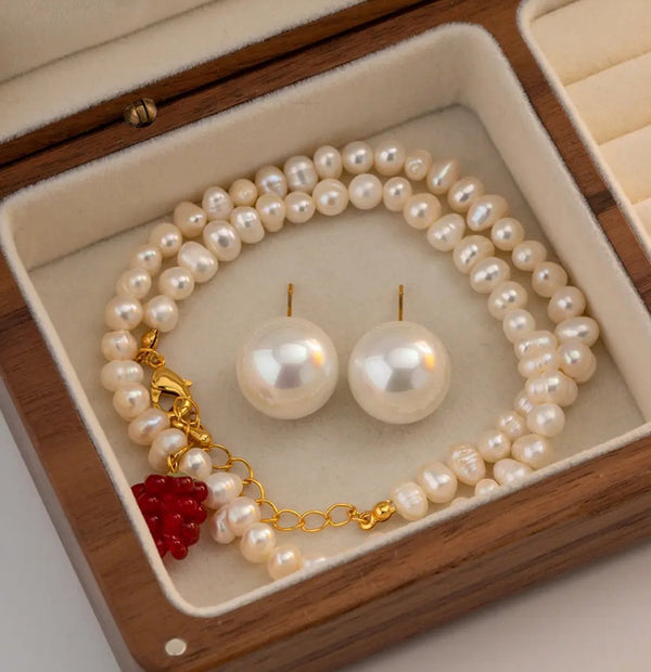 Classic Pearl Studs