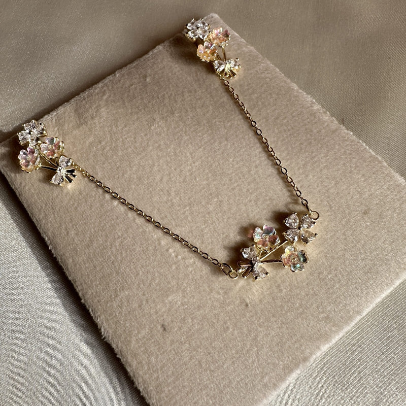 Floral Bouquet Jewellery Set