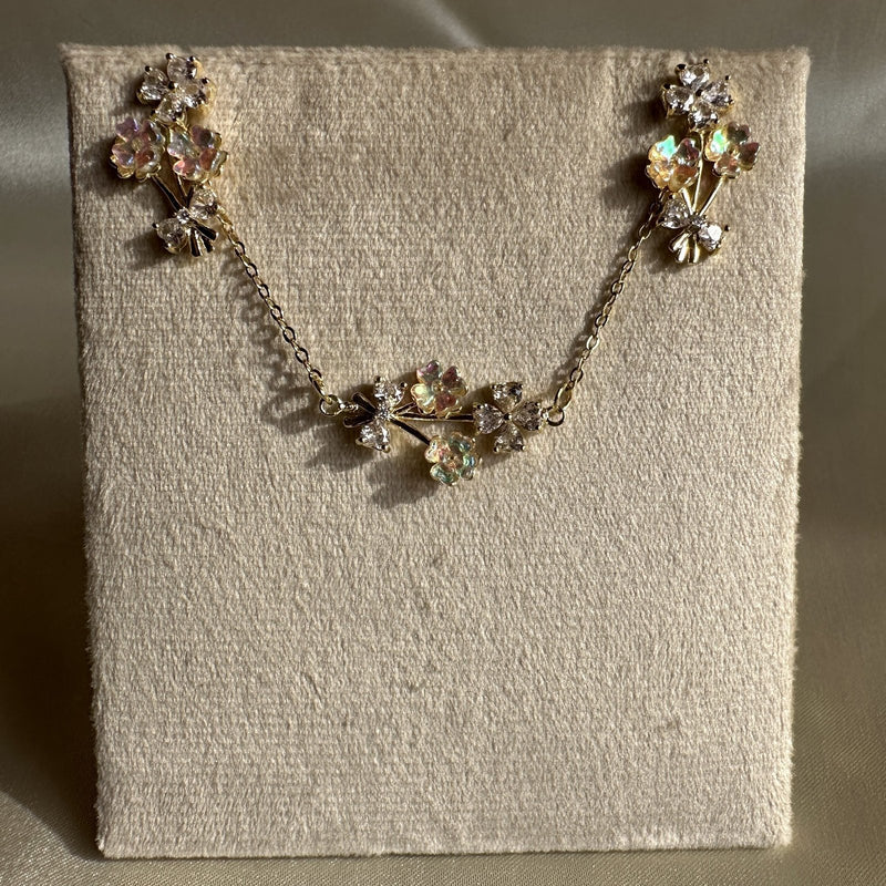 Floral Bouquet Jewellery Set