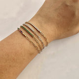 18K Gold Plated Paperclip Bracelets