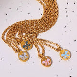 18K Gold Plated Dreamy Bow Necklace