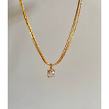 18K Gold Plated Iha Necklace