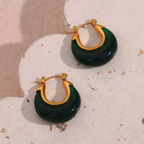 18K Gold Plated Ella hoops