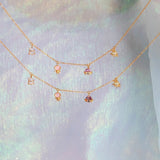 18K Gold Plated Astro Charm Necklace