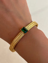 18k Gold Plated Handwoven Zircon Bracelets