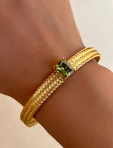 18k Gold Plated Handwoven Zircon Bracelets