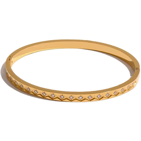 18k Gold Plated Viola Bracelet