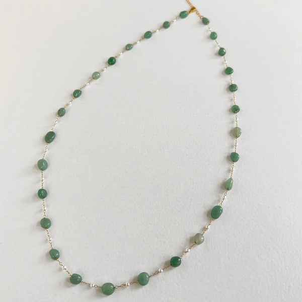 18K Gold Plated Jade Hawaiian Waist Chain