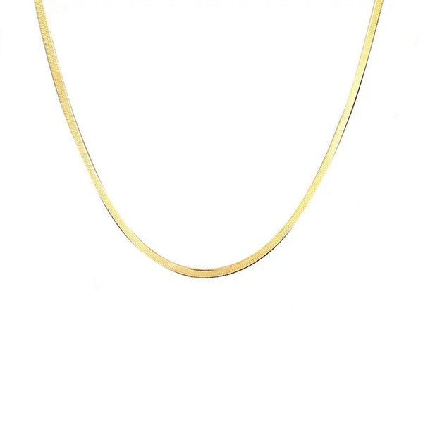 18K Gold Plated 2mm Snake Chain