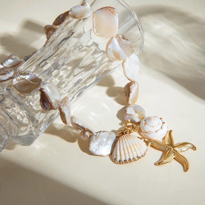 Starfish Shell Choker