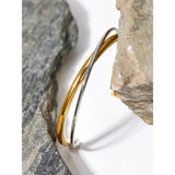 18K Gold Plated Crossfit Bangle