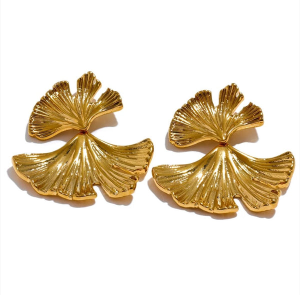 18k Gold Plated Sienna Statement Earrings