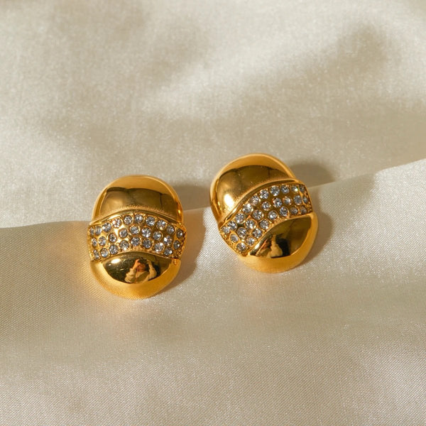 18k Gold Plated Mykah Studs